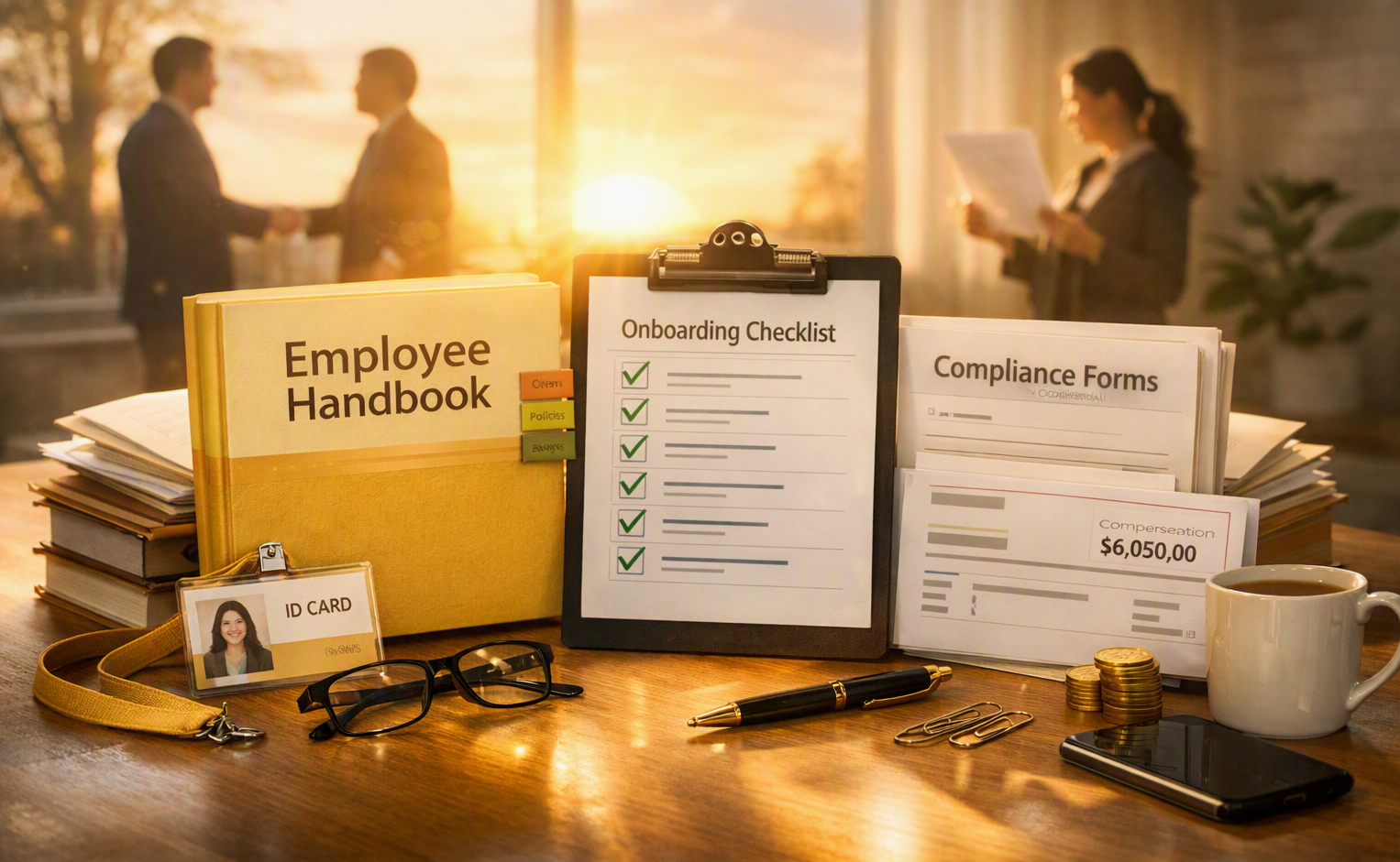 Sunshine HR Suite Mockup